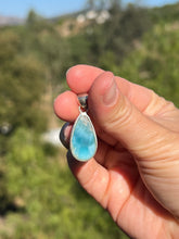 Load image into Gallery viewer, Larimar Teardrop Pendant