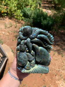 Labradorite Ocean Scene Freeform