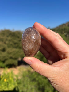 Rutilated Copper Quartz High Grade Palmstone