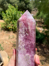 Load image into Gallery viewer, Purple Fluorite Tower ￼