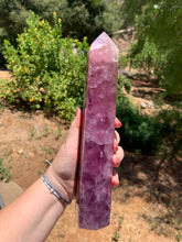 Load image into Gallery viewer, Purple Fluorite Tower ￼