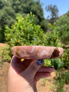 Lavender Pink Amethyst Druzy Heart on Stand