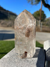 Load image into Gallery viewer, Penetrator Rutilated Quartz Tower w Hematoid Inclusions