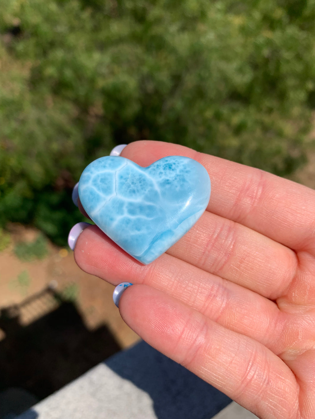 Larimar Rounded Heart 90T