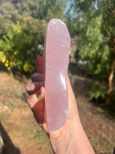 Rose Quartz Moon Dish