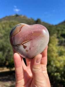 Polychrome Jasper Heart