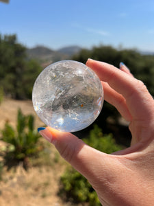 Quartz Rainbow Sphere