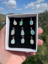 Load image into Gallery viewer, Faceted Sterling Silver Opal Pendants Variety*