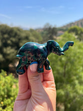 Load image into Gallery viewer, Malachite Elephant