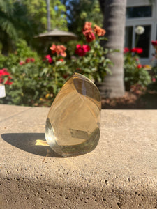 Citrine Rutilated Clear Flame