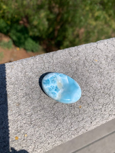 Larimar Oval Pendant 85CN