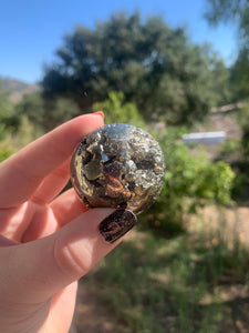 Pyrite Sphere 41MM