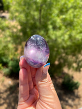 Load image into Gallery viewer, Fluorite Egg on Stand