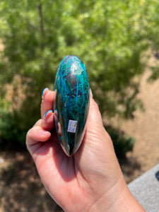 Chrysocolla Heart