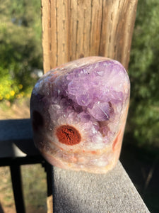 Pink Lavender Amethyst Cutbase