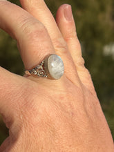 Load image into Gallery viewer, Moonstone Oval Ring Size 9.5