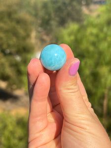 Larimar Sphere