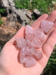 1 Rose Quartz Tumble