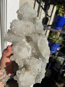 Apophyllite Cluster with Peach Stilbite