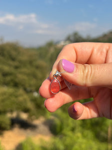 Rhodochrosite AAA Sterling Silver Pendant