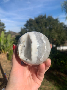 Agate Druzy Sphere 74mm