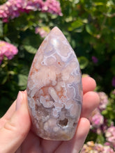 Load image into Gallery viewer, Pink Amethyst Druzy Flame