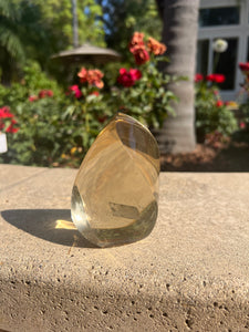 Citrine Rutilated Clear Flame