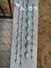 Load image into Gallery viewer, Larimar Variety Sterling Silver Bracelets