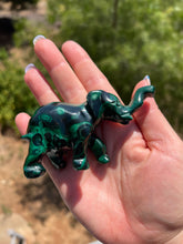 Load image into Gallery viewer, Malachite Elephant