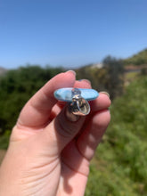 Load image into Gallery viewer, Larimar Teardrop Sterling Silver Pendant