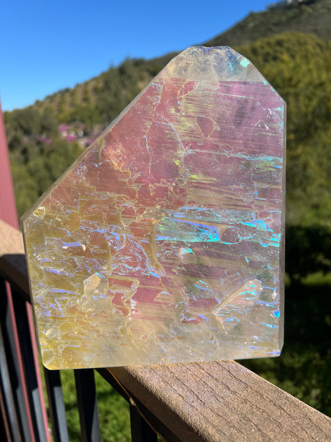 Aura Quartz Elestial Tower