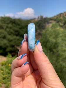 Larimar Oval Pendant 85CN