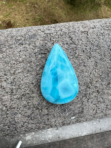 Larimar Rounded Teardrop