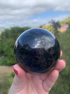 Black Tourmaline Sphere 77mm