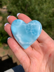 Larimar Rounded Heart 175BB