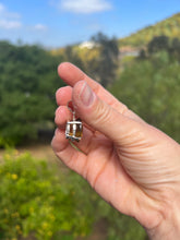 Load image into Gallery viewer, Citrine Square Sterling Silver Pendant