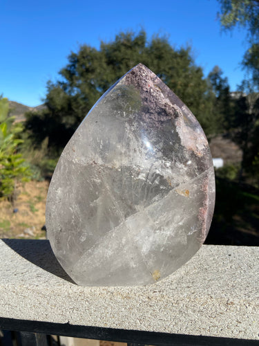 Lodolite Quartz Flame