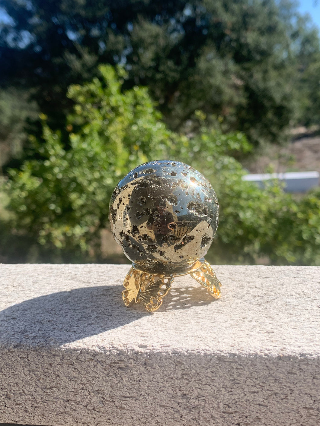 Pyrite Sphere 47mm