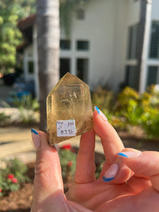 Citrine From Zambia Point