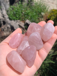 1 Rose Quartz Tumble