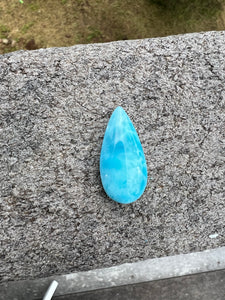 Larimar Rounded Teardrop