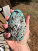 Load image into Gallery viewer, AAA Quality Amazonite Black Tourmaline Smokey Quartz Lepidolite Boulder