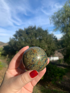 Malachite Azurite Sphere 56mm