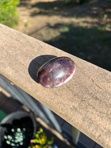 Gem Lepidolite Mini Palmstone