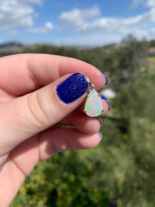 Faceted Sterling Silver Opal Pendants Variety*