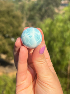 Larimar Sphere