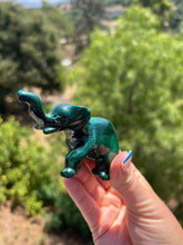 Load image into Gallery viewer, Malachite Elephant