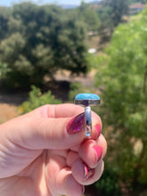 Load image into Gallery viewer, Larimar Marquis Sterling Silver Ring Size 6￼