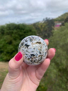 Ocean Jasper 8th Vein Sphere 60mm