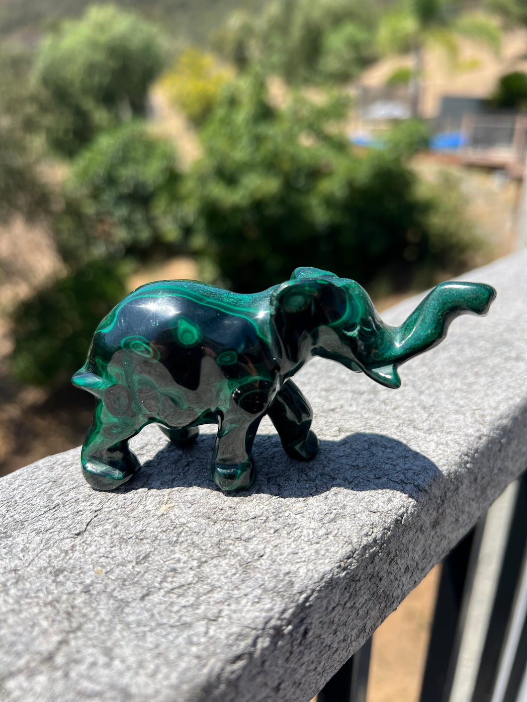 Malachite Elephant